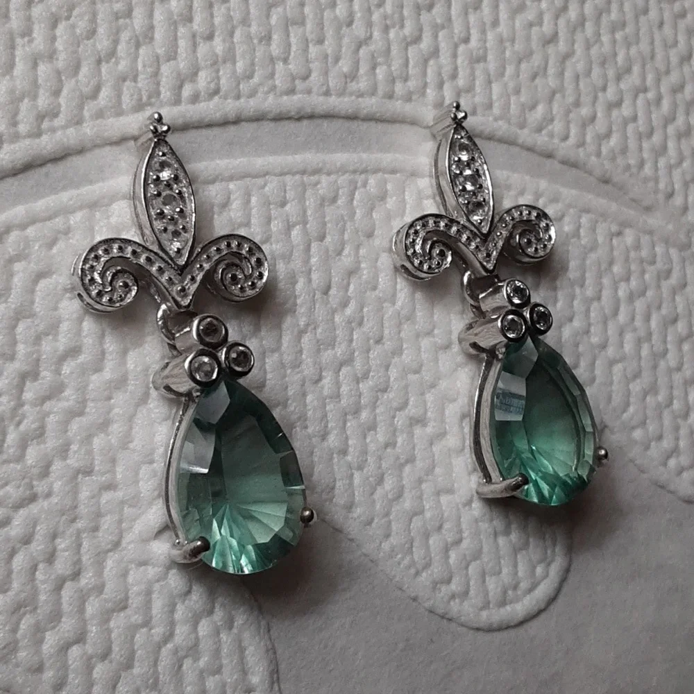 ❤SOLD ❤925 Green Fluorite. FIRM. - Picture 4 of 8